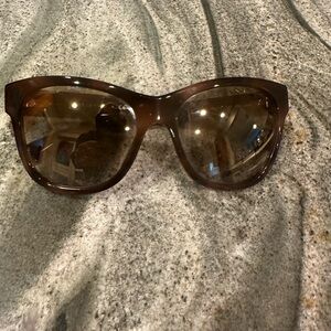 Chanel Brown Sunglasses with case- barely worn but purchased 8 years ago